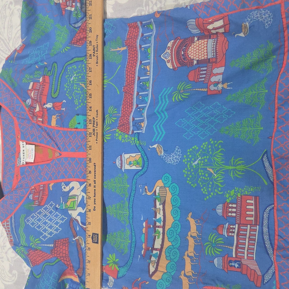 Beautiful Gretchen Scott Cotton Tunic Top In Great Condition! - Picture 13 of 14